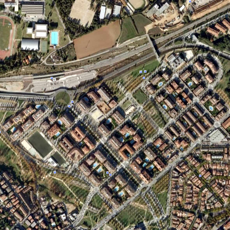 img Coll Favà, Diversos blocs d'Habitatge a Sant Cugat (Barcelona)